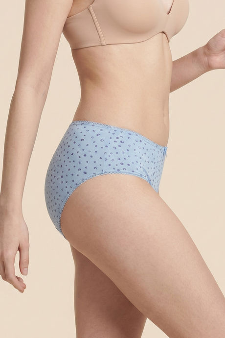 Zivame Regular Rise Full Coverage Hipster Panty (Pack of 3) - Multicolor — image 3